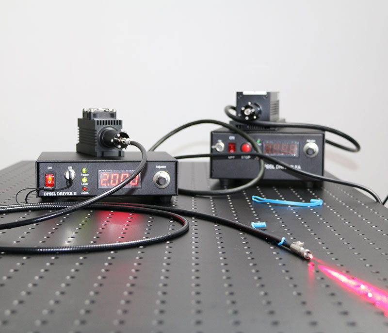 650nm/655nm/660nm  500mW~1000mW Rojo Fiber Cupled Laser With Power Supply
